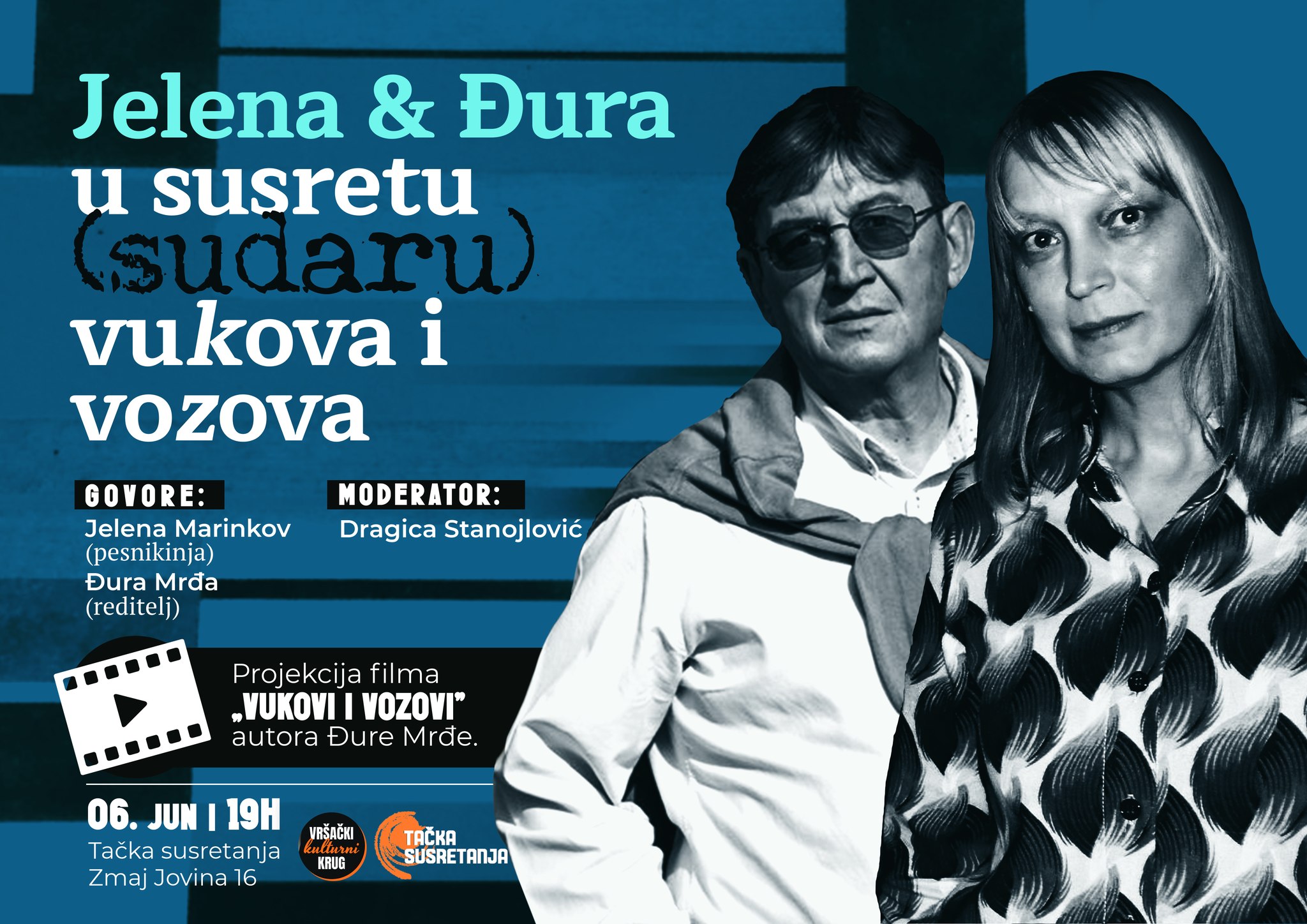 Jelena & Đura u susretu (sudaru) vukova i vozova